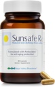 Sunsafe Rx Αντιγήρανση συμπλήρωμα: Φυσική χάπια προστασίας του δέρματος με αντιοξειδωτικά για μια νεανική εμφάνιση & υγεία ματιών + Βιταμίνες, Ορυκτά, & 250mg πολυποδίου Leucotomos (30 κάψουλες)