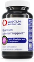 Quantum Nutrition Labs Quantum Adrenal Support- Adrenal Health Support Supplements, Support for Fatigue and Promote Calmness, Adrenal Gland Vitamins, Rhodiola Rosea, Organic - 60 Vegan Capsles