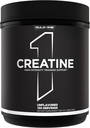 Κανόνας 1 Creatine Powder – Αμιγής Μικρονωμένη Creatine Monohydrate for High-Intensity Exercise and Lean Body Mass Support, Flavored and Unlavored (130 Services, Unflaved)