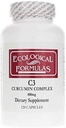 Ecological Formulas C3 Curcumin Complex 400 Mg,120 Count
