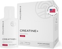 CYMBIOTIKA Creatine+, Createine and Glutamine συμπλήρωμα για την ενέργεια Amino, ανάκτηση, μυϊκή μάζα & υποστήριξη εγκεφάλου, λιποσωμική παράδοση, χωρίς γλουτένη & Vegan, Raspberry Flavor - 30ml Pouches (πακέτο των 20)