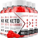 (5 Pack) Vista Keto ACV Gummies - Advanced Formula Vista Keto Plus ACV Gummies Apple Cider Vinegar Vista ACV Dietary Supplement Men Women (300 Gummies)