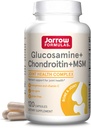 Jarow Formulas® Γλυκοζαμίνη + Chondroitin + κάψουλες MSM, συμπλήρωμα κοινής υποστήριξης με βιταμίνη C και Μαγγάνιο, 30 κάψουλες, 120 ημέρες προσφοράς