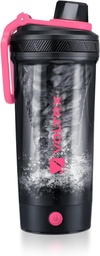 VOLTRX Shakeer μπουκάλι, Gallium USB C επαναφορτιζόμενη ηλεκτρική πρωτεΐνη Shake Mixer, Shakeer Cups για την πρωτεΐνη Shakes και την αντικατάσταση γεύματος Shakes, BPA δωρεάν, Κατασκευασμένο με Tritan, 24oz