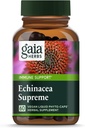 Gaia Herbs Echinacea Supreme - Immune Support Supplement - Echinacea Purpurea & Angustifolia Blend to Support Immune System* - 60 Vegan Liquid Phyto-Capsules (30-Day Supply)