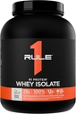 Άρθρο 1 R1 Πρωτεΐνη Whey Isolate - με 25g πρωτεΐνη & 6g BCAA Αποκλειστικά από απομονωμένες & υδρολυμένες πηγές για την αποκατάσταση προπόνησης (5 λίρες*, Vanilla Creme)