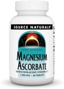 Source Naturals Magnesium Ascorbate, Non-Acidic Vitamin C* -1000 mg, 60 Tablets