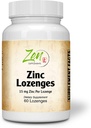 Συμπληρώματα Zen - Zinc Lozenges 15 Mg ανοσοποιητική υποστήριξη Αντιοξειδωτικό συμπλήρωμα & μεγάλη δοκιμή ψευδάργυρου 60-Lozenge