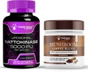WELNESS LABSRX συμπλήρωμα Nattokinase κάψουλες 5000 FU - Mushroom Coffee Blend