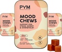 PYM Berry Mood Chews Support for Stress, Worry & Overwhelm, 60 Count 