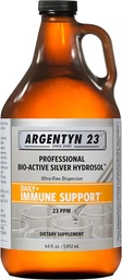 Argentyn 23 Professional Immune Support - Κολλοειδής Ασημί, Bio-Active Silver Hydrosol, 23 ppm, Liquid Twist Top, 64 Fl Oz (1.892 mL)