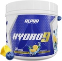 Alpha Supps Hydro 9 Aminos | EAA + Hydration Formula | Essential Amino Acids EAAs Powder with BCAAs & Electrolytes 30 Servings - Blueberry Lemonade
