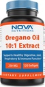 Nova Nutritions Oregano Oil 250 mg 10:1 Extract - Non-GMO & Gluten Free - Oil of Oregano Pills - Immune Support - 120 Softgels