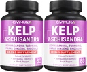 Kelp Capsules with Kelp, Schisandra, Ashwagandha and More - 120 Capsules for 4 Months Supply (Pack of 2)