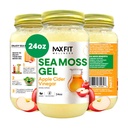 Sea Moss Gel Apple Cider Vinegar 24oz Wildсrafted Gold Sea Moss Gel from Saint Lucia | 92 Vitamins and Minerals | Pure Raw+Non-GMO