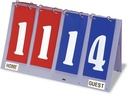 Tandem Sport 2 Digit Score Keeper - Flipper βαθμολογίας για Βόλεϊ, Μπάσκετ, Μπέιζμπολ & Ποδόσφαιρο - Tabletop Easy Flip Scoreboard
