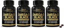 FREZZOR Omega 3 Black - Υψηλότερη δύναμη Πράσινες κάψουλες λαδιού, Made in New Zealand, UAF1000+, Φλεγμονή, Κοινή Φροντίδα & Ανακούφιση, Καρδιά & Ανοσοποιητική Υποστήριξη, 60 Count (Pack of 4)