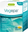 Igennus Vegepa Omega 3 Άγριο ιχθυέλαιο & απογευματινό έλαιο Primrose Blend, 560 mg EPA Plus GLA, 60 μικρά Softgels