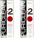 Wellgenix Puriclean x2 Detox Cleanse - Διπλή δύναμη βαθύ σύστημα καθαρισμού - που διαμορφώνεται με δύο μοναδικές ιδιοκτησίες για το πιο ισχυρό καθαριστή, Αφαιρέστε τοξίνες - 16 oz, 4 κάψουλες, 2 συσκευασίες