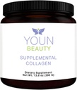 YOUN Beauty Supplemental Collagen Powder by Holistic Plastic Surgeon Dr. Anthony Youn, 30 Υπηρεσίες (Unflavoured) – Fortigel, Fortibone & Verisol Πολυ-Collagen Peptides για την Υγεία του δέρματος