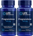 Επέκταση ζωής Pregnenolone 100 Mg 100 Caps 2-Pack (200 κόμης)