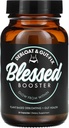 BLESSED Booster De-Bloat & Gut Fix - Καθημερινή De-Bloat & Gut Health for Belly Bloat Relief & Water Retention, Digestive Enzymes, Plant-based, Vegan-Friendly, Χωρίς γλουτένη, Χωρίς ζάχαρη (30 κάψουλες)