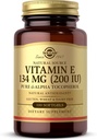 Solgar Vitamin E 200 IU Alpha, 100 Softgels - Αντιοξειδωτικό, Υγιεινή γήρανση, Υγιεινό δέρμα, Υποστήριξη ανοσοποιητικού συστήματος - Φυσική πηγή Βιταμίνη Ε - Χωρίς γλουτένη, Χωρίς γαλακτοκομικά - 100 Σερβιέτες