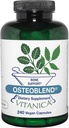 Vitanica, OsteoBlend, Οστική υποστήριξη, Vegan, 240 κάψουλες