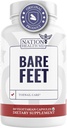 Bare Feet - Toenail Care - Συμπλήρωμα νυχιών με βιταμίνη Α, βιταμίνη C, Ρίγανη σκόνη και περισσότερα - Επισκευή νυχιών, ανάπτυξη και φροντίδα νυχιών – Υγεία ποδιών, 60 κάψουλες