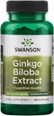 Swanson Ginkgo Biloba Extract 24% 60 Milligrams 120 Κάψουλες