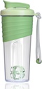 Shaker Bottle for Protein Mixes，24 oz，Protein Shaker Bottles with Whisk Ball, Mixer Bottle, Protein Bottle,Portable Pre Workout Whey Protein Drink Shaker Cup，Forest Green