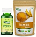 Καψάκια ORGANIC ZING Spirulina - 30Cap & Turmeric Powder- 115g