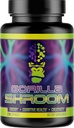 Gorilla Mind Shroom Nootropic Mushroom Supplement (6700mg) - 270 Κάψουλες/Περιλαμβάνει Lions Mane, Cordyceps, Reishi, Maitake/Αυξημένη Ενεργειακή Ανοσολογική Modulation, Ενισχυμένη Γνωστική Λειτουργία