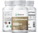 L-Tryptophan 250mg, 90 Κάψουλες Veg - Συμπλήρωμα για Αναπαύσιμο Ύπνο & Χαλάρωση