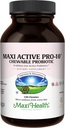 Maxi Health Active Pro-10 Παιδιά Probiotic Μασώμενα – 15 Strains for Digestive & Immune Health –10 Δισεκατομμυριοστό προβιοτικό Μπλε- Γαλακτο-ελεύθερο, Kosher – Υποστηρίζει την υγεία των ούλων, χορτοφάγους – 60 ct (Self Stable)