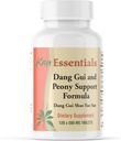 Kan Herb Essentials Dang Gui και Peony Υποστήριξη – Παραδοσιακά κινέζικα βότανα για σκύλους και γάτες για την υποστήριξη της υγείας του δέρματος, digetion, Mood, και ρευστή ισορροπία, συμπλήρωμα βοτάνων για κατοικίδια ζώα, 120 δισκία
