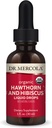 Δρ. Mercola Organic Hawthorn και Hibiscus Liquid Drops Συμπλήρωμα διατροφής, 30 σερβιέτες (30 σταγονίδια), μη ΓΤΟ, Χωρίς γλουτένη, Χωρίς σόγια, Organic USDA