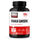 FORCE FACTOR Panax Ginseng Adaptogenic Korean Ginseng Supplement to Support Energy, Clarity, and Well Being, Non-GMO, Vegan-Friendly, Premium Quality, 100 Capsules