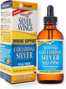 Natural Path Silver Wings - Colloidal Silver 500 ppm - Pure Mineral Supplement - Immune Support for Your Family - Powerful Healing Without a Bad Taste (4fl oz/120ml)
