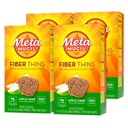 Metamucil Apple Crisp Γεύση Ίνες Λεπτά Διαιτητικά Fiber συμπλήρωμα με Psyllium Husk, 9.3 Ουγγιά, Συσκευασία των 4