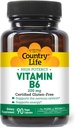 Country Life Vitamin B-6, High Potency, Supports Energy and The Nervous System, 200mg, 90 Vegan Capsules, Certified Gluten Free, Certified Vegan, Certified Halal…