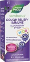 Τρόπος της φύσης Sambucus Kids Cough Relief +♢ Ανοσοποιητικό Σιρόπι *, Αισθανθείτε Καλύτερα Πιο γρήγορα♢, Κλινικά Αποδεδειγμένο Νοτιοαφρικανικό Γεράνιο, με εκχύλισμα Elderberry, Βιταμίνη C & Ψευδάργυρο, Χωρίς Γλουτένη, Vegan, 4 Fl Oz