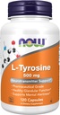 NOW Supplements, L-Tyrosine 500 mg, Supports Mental Alertness*, Neurotransmitter Support*, 120 Capsules