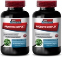 Healthy Digestion - PROBIOTIC Advanced Blended Complex for Digestive System - Probiotic Bacillus, Digestive Συμπληρώματα, bifidobacterium lactis, probiotic Multi Enzyme Digestive Formula, 2B 120 Caps