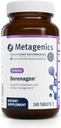 Metagenics Serenagen Supplement - Herbal Stress Management with Asian Ginseng & Chinese Herbs - Υποστηρίζει την ηρεμία, την εστίαση, την ενέργεια & τον ύπνο* - Μη ΓΤΟ, χωρίς γλουτένη, χορτοφαγικά - 180 δισκία