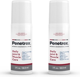 Penetrex Joint & Muscle Therapy - Καταπραϋντικό Gel για πλάτη, λαιμό, χέρια, πόδια - Premium ολόκληρο το σώμα τρίψιμο με Arnica, βιταμίνη B6 & MSM - 3oz Roll On Gel (2-πακέτο)