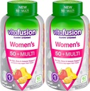 Vitafusion Women's 50+ Multivitamin Daily support Supplement 60 Count (Pack of 2)