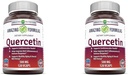 Amazing Formulas Quercetin 500 Mg, 120 VCaps - Συμπλήρωμα διατροφής, κάψουλες Vegan, μη ΓΤΟ, Χωρίς γλουτένη - Βέλτιστη με μια ισορροπημένη διατροφή και τακτική άσκηση