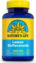 Nature's Life Lemon Bioflavonoids 1000mg - Citrus Bioflavonoids Συμπλήρωμα με Hesperidin και Rutin - Αντιοξειδωτικό και Κυτταρική Υποστήριξη, Βιταμίνη C Απορρόφηση - 60 Ημέρα Εγγύηση, 100 Serv, 100 δισκία